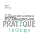 Lettre pour contester un interdit bancaire