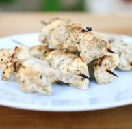 Brochettes de poulet libanaises