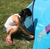 Installer un campement confortable